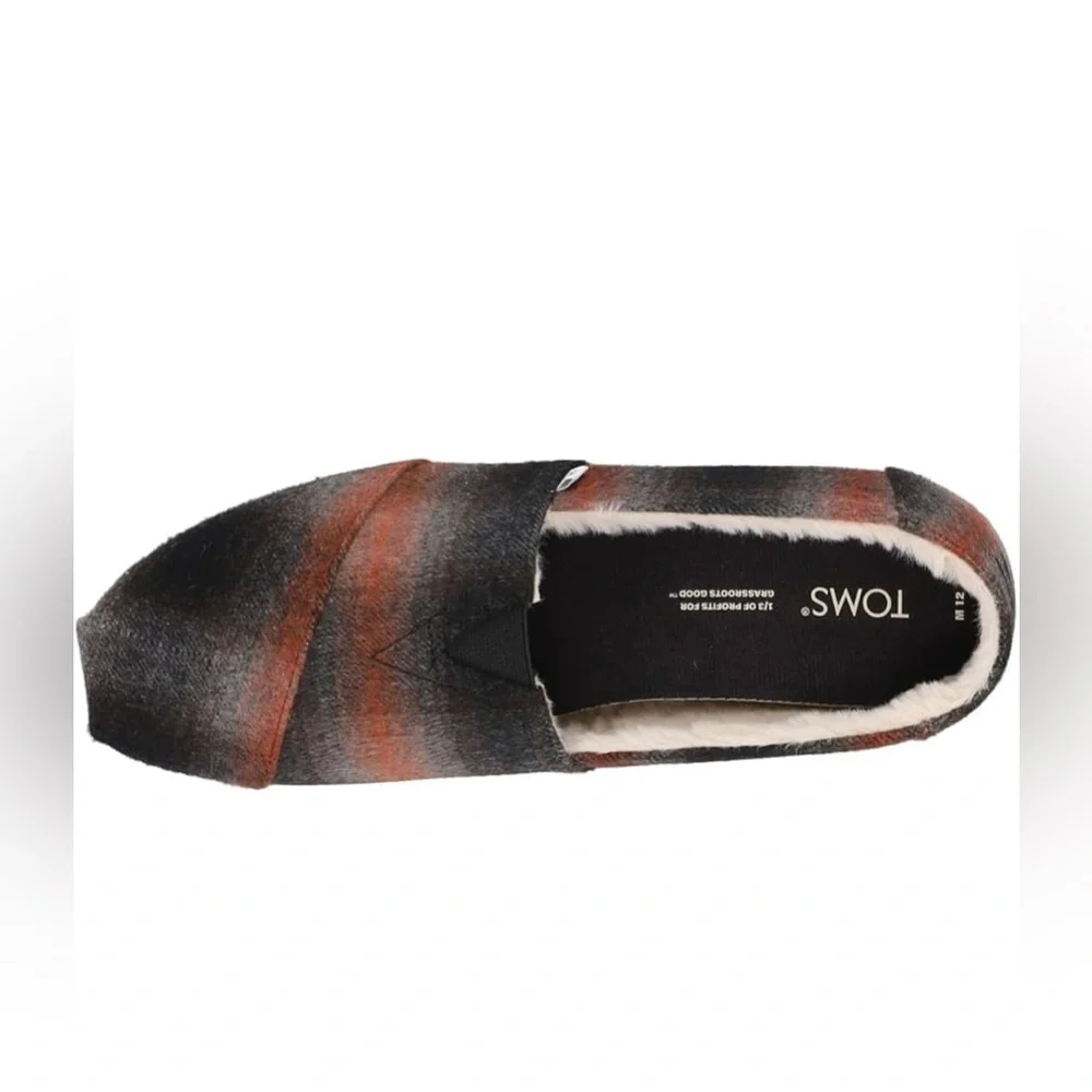 TOMS Men's Alpargata Recycled Cotton Canvas” Loafer Flat Size 7